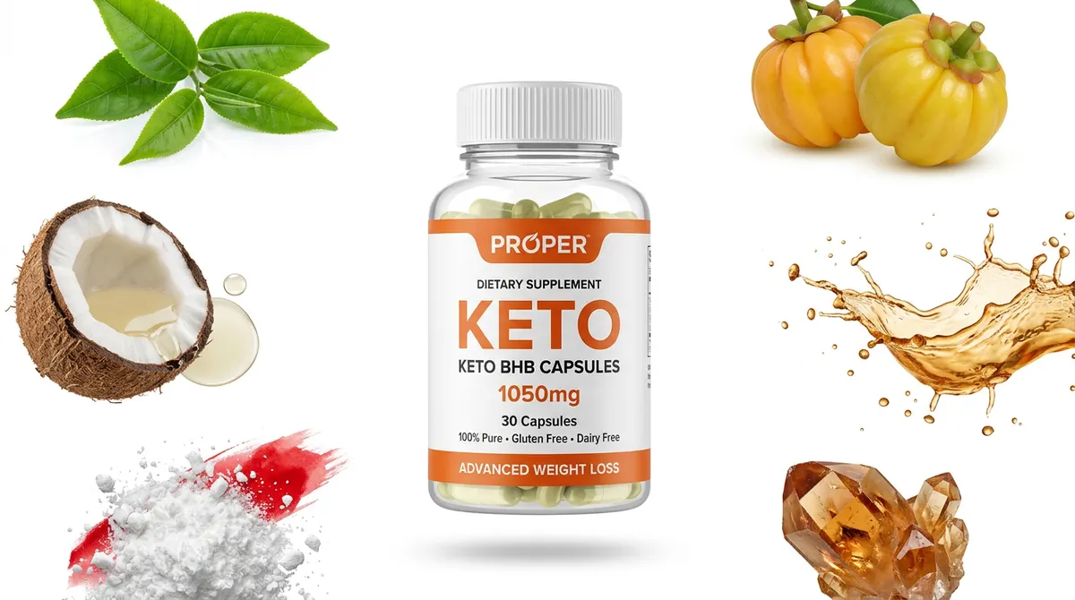 Proper Keto cápsulas — fórmula original (Mercado Libre)